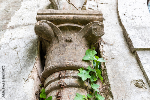 Abandoned carthusian monastery somewhere in Italy