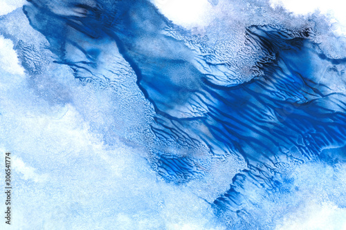 Abstract watercolor background. Handmade monotype texture.