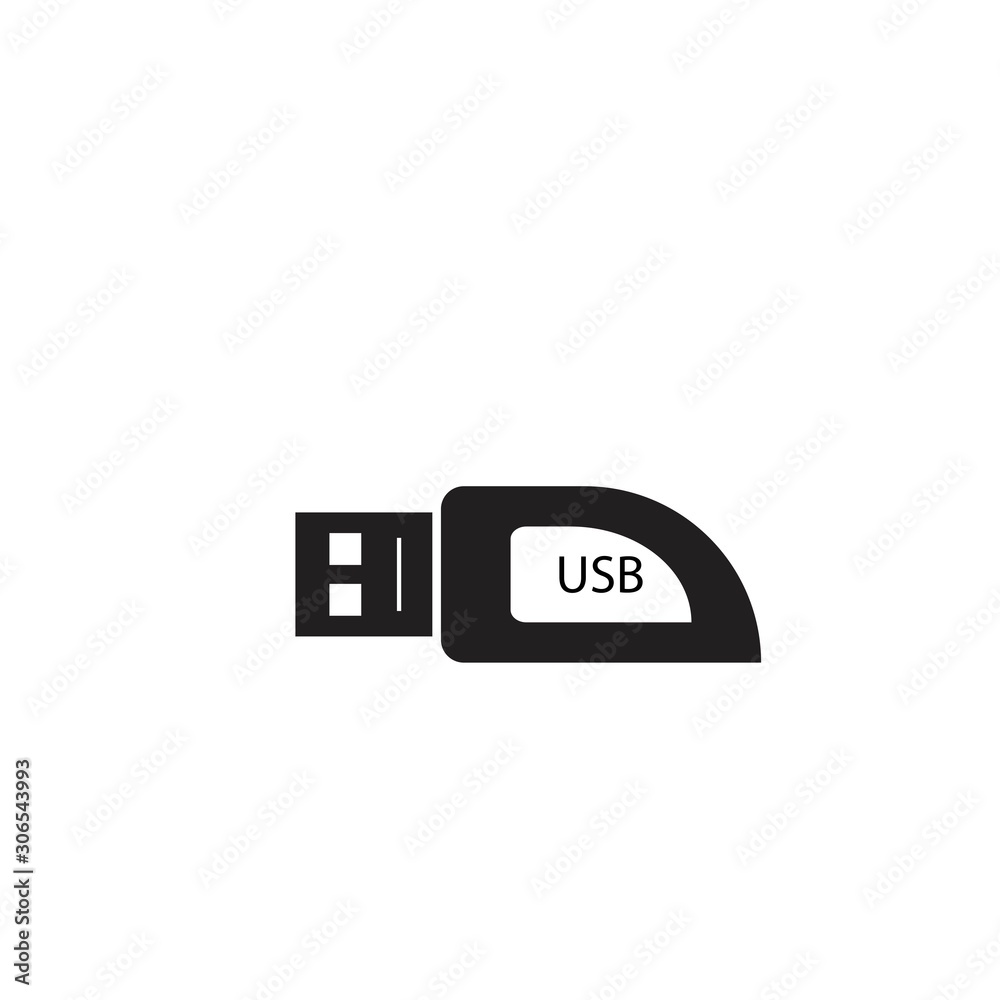 usb icon vector usb icon vector