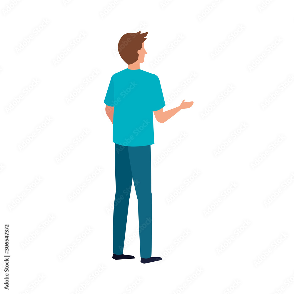 Avatar of a man design, Boy male person people human social media and portrait theme Vector illustration Avatar of a man design, Boy male person people human social media and portrait theme Vector illustration
