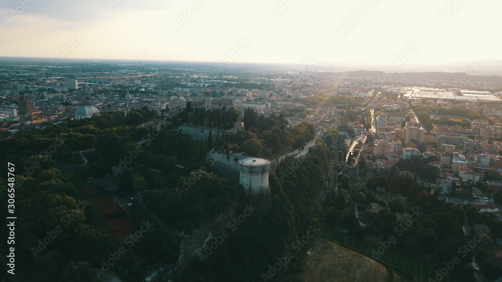 Obraz premium Brescia Castello