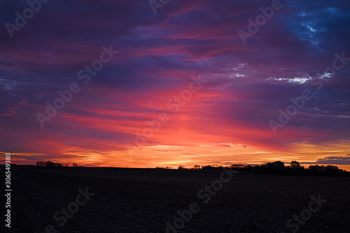 Allison Iowa Sunset