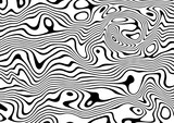 Black and white curve Abstract background Vector