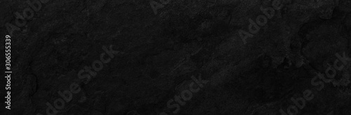 Stone black texture background. Dark cement, concrete grunge. Tile gray, Marble pattern, Wall black background blank for design
