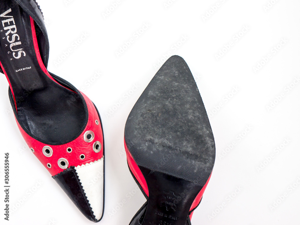 Versus (Versace) women's shoes. Stock Photo | Adobe Stock