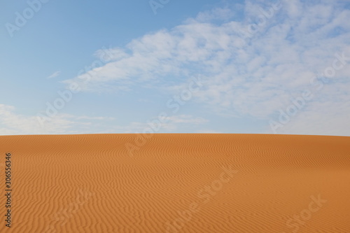 Arabian desert in Riyadh, Saudi Arabia