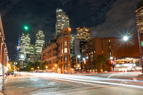 Photography The Gooderham Building in Toronto Canada at night