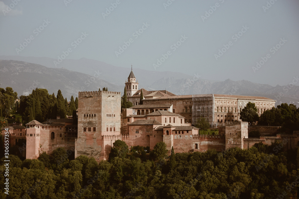 View of La Alhambra 