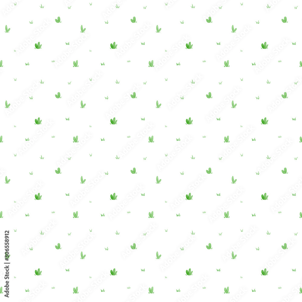 Hand-painted minimal watercolor seamless pattern.