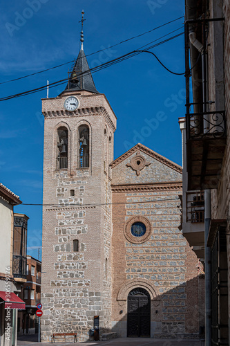 Parish Church of Sonseca. Toledo. Castilla la Mancha. Spain photo