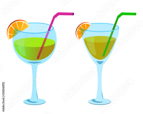 Vector Orange juice 