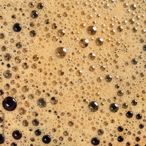 Coffee foam background