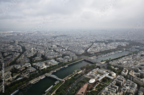 August 2011. Panorama. Paris. France. © olgarealist