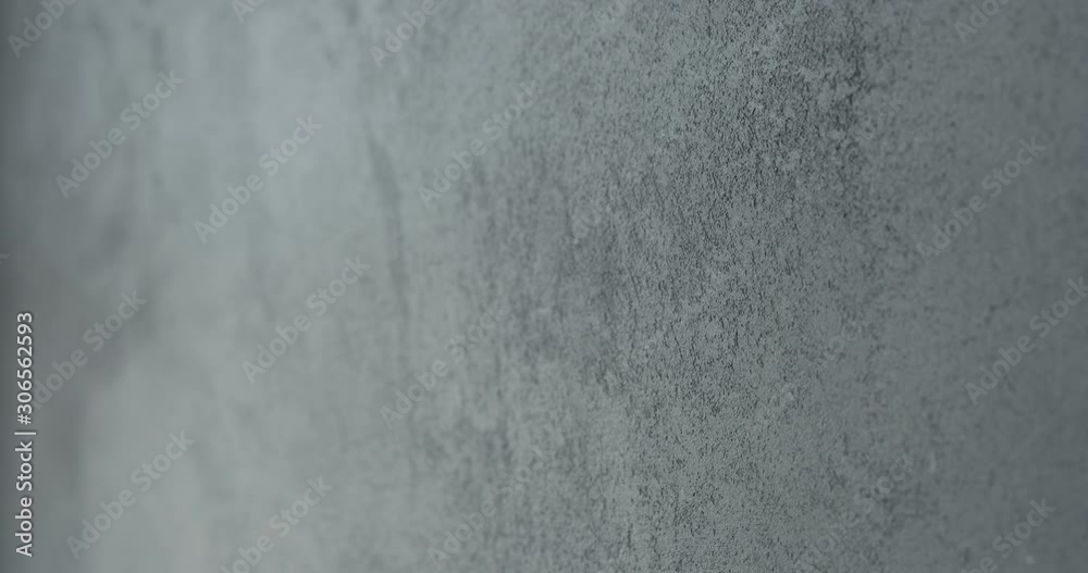 Dolly shot of decarative concrete surface