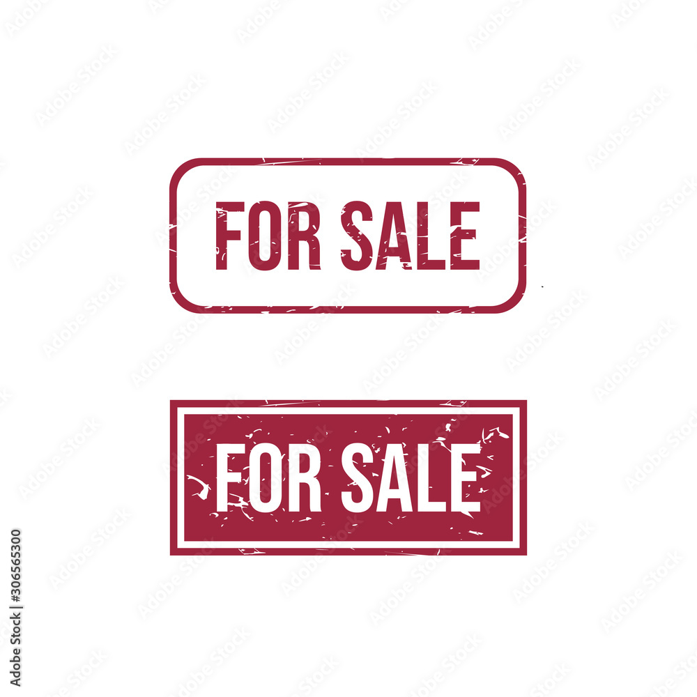 For sale text rubber stamp vector illustration For sale text rubber stamp vector illustration