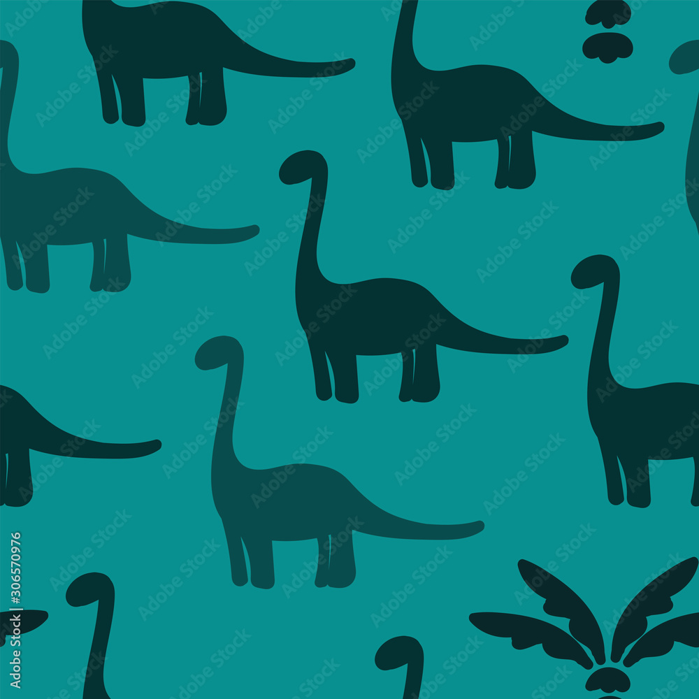 funny vector dinosaurs pattern funny vector dinosaurs pattern