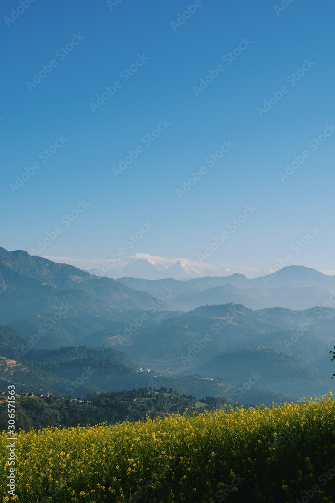 Nepal morning view