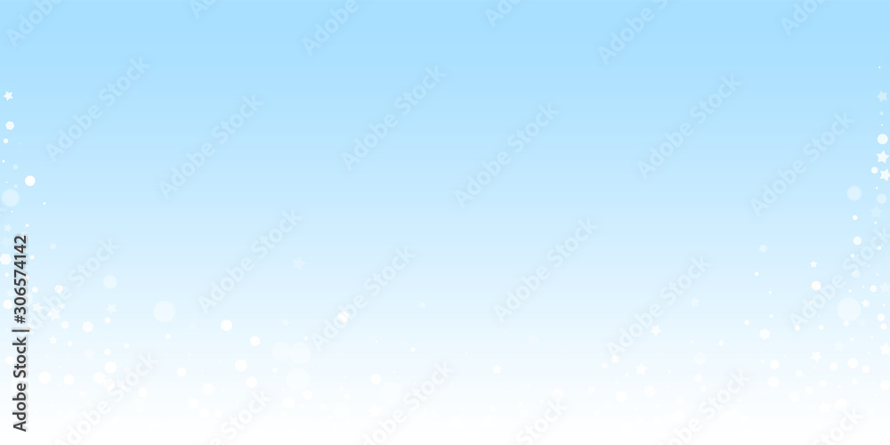 Magic stars random Christmas background. Subtle fl Magic stars random Christmas background. Subtle fl