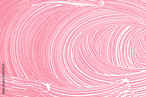 Natural soap texture. Actual bright pink foam trac