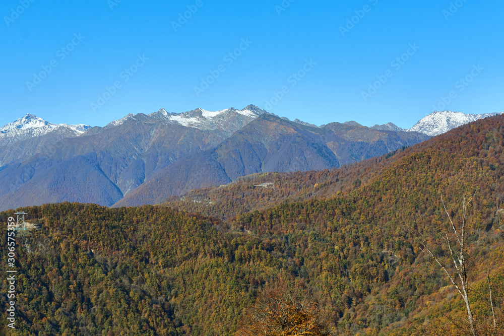 Obraz premium landscape in the mountains
