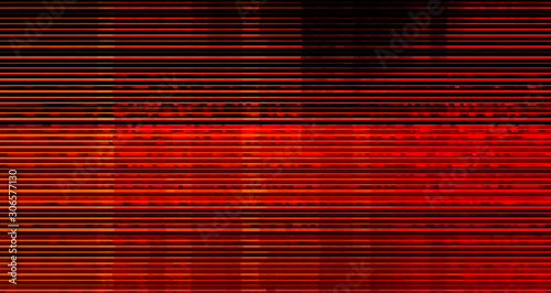 Abstract Red Background with Binary Code Numbers. Data Breach, Malware, Cyber Attack, Hacked