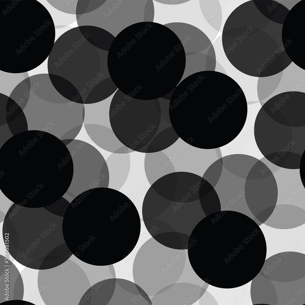 Geometric circle shape style seamless pattern Geometric circle shape style seamless pattern