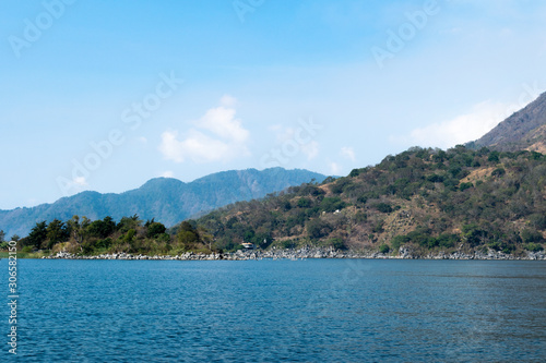 Coastline of Panajachel Guatemala on Lake Atitlan
