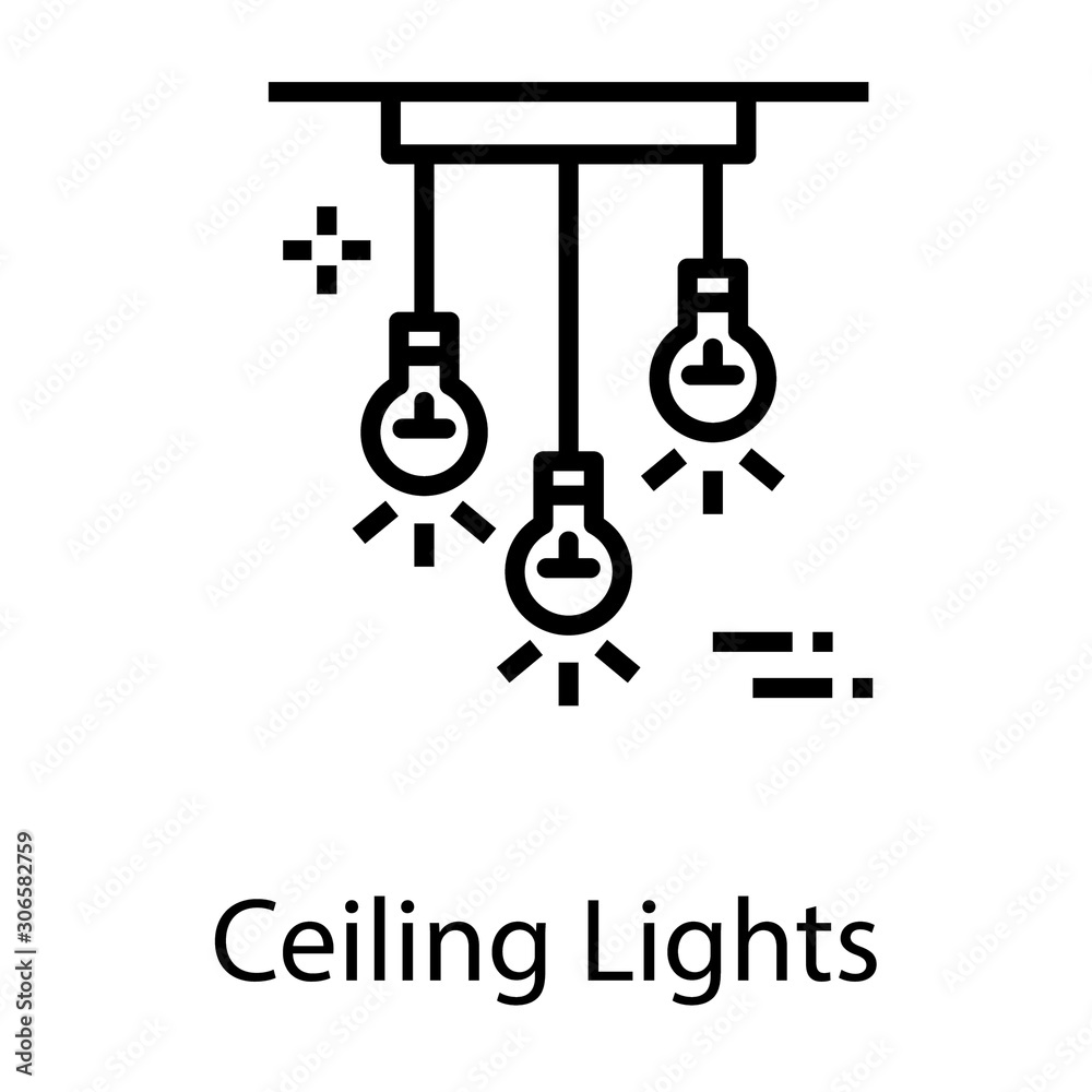 Ceiling Light Vector Ceiling Light Vector