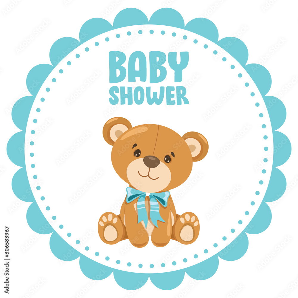 Little Funny Teddy Bear Cartoon Little Funny Teddy Bear Cartoon