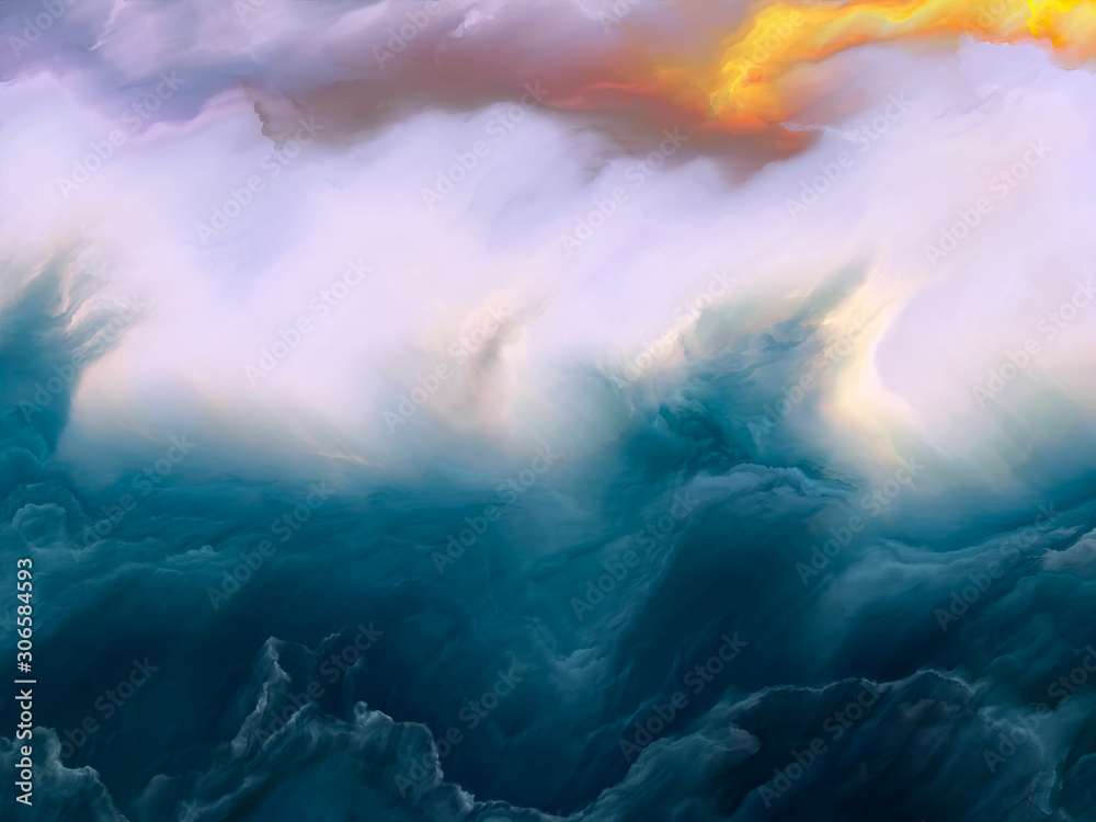 Painted Cloudscape
