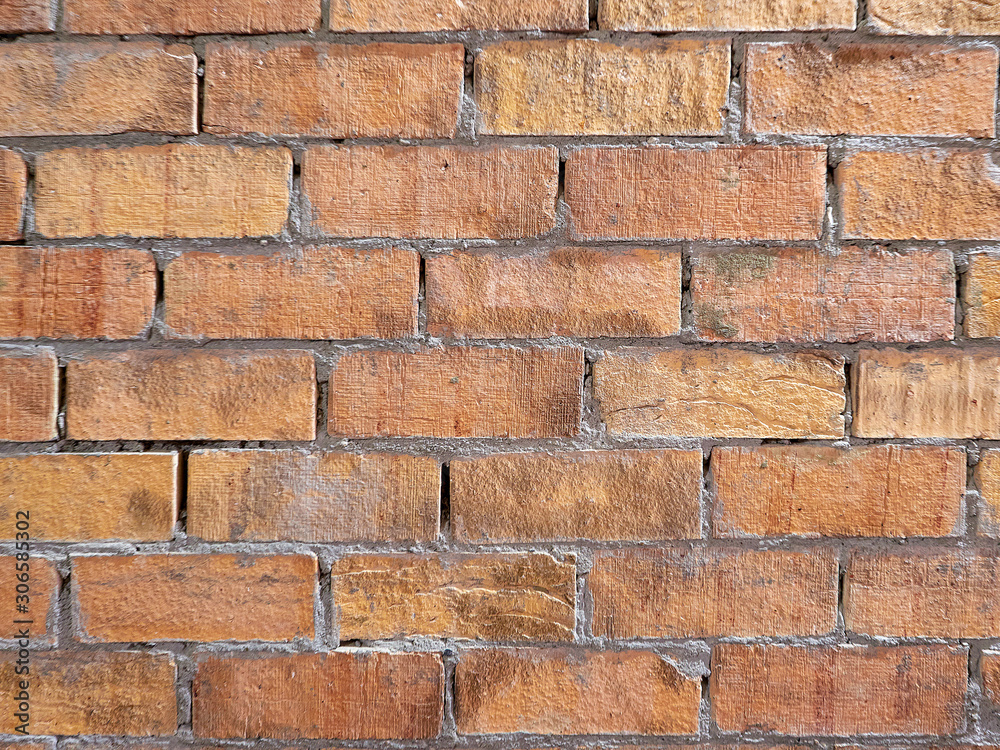 old red brick wall background old red brick wall background