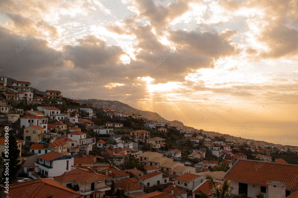 panoramic view of the city