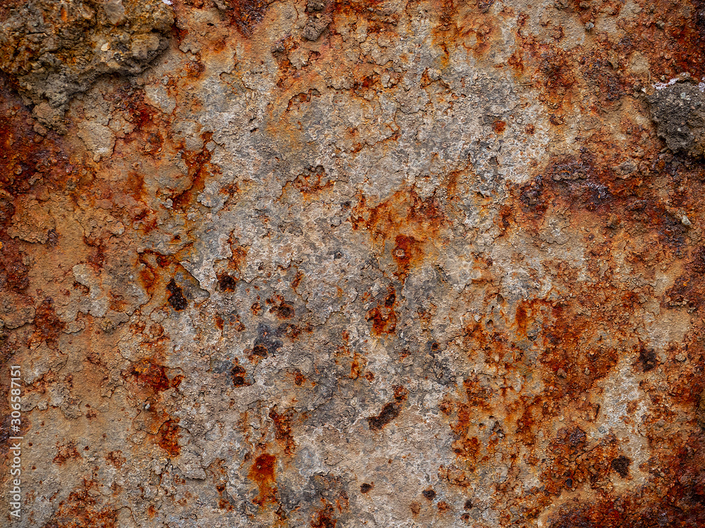 rusty surface. grunge metal background with scratches rusty surface. grunge metal background with scratches
