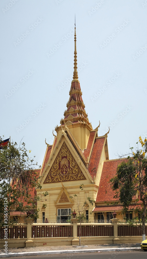 Supreme court in Phnom Penh. Cambodia