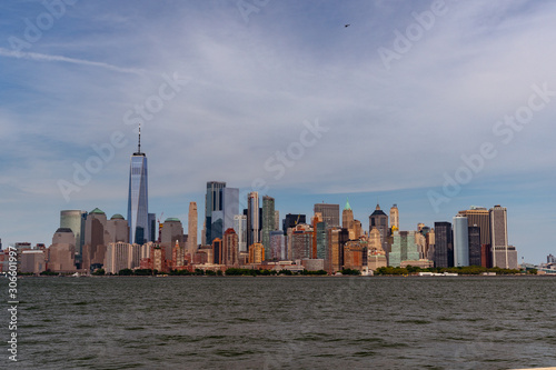 View of south Manhattan from Hudson River
