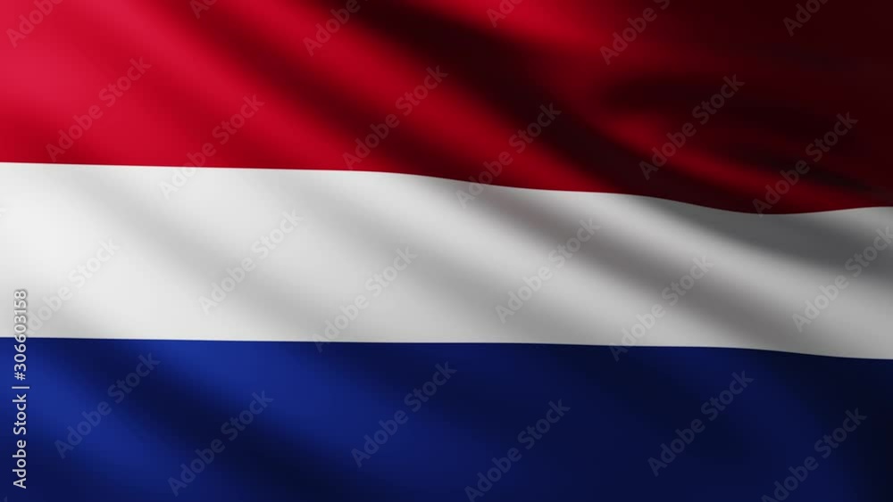 Large Flag of The Netherlands fullscreen background fluttering in the wind Large Flag of The Netherlands fullscreen background fluttering in the wind