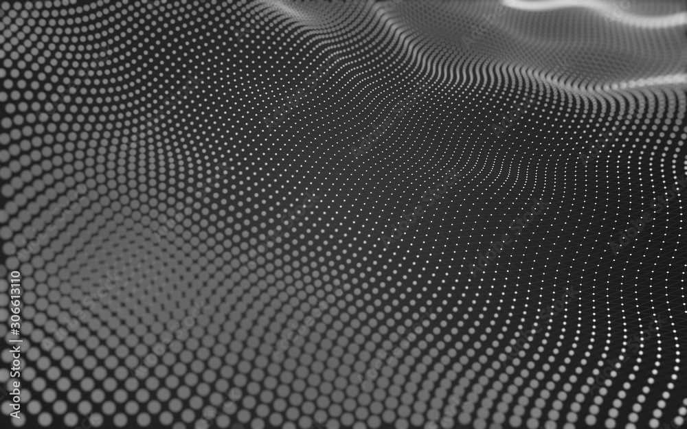 Abstract background. Molecules technology with polygonal shapes, connecting dots and lines. Connection structure. Big data visualization. Abstract background. Molecules technology with polygonal shapes, connecting dots and lines. Connection structure. Big data visualization.