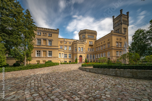 Neo-Gothic Palace , Jablonowo Pomorskie , Kuyavian-Pomeranian Vo