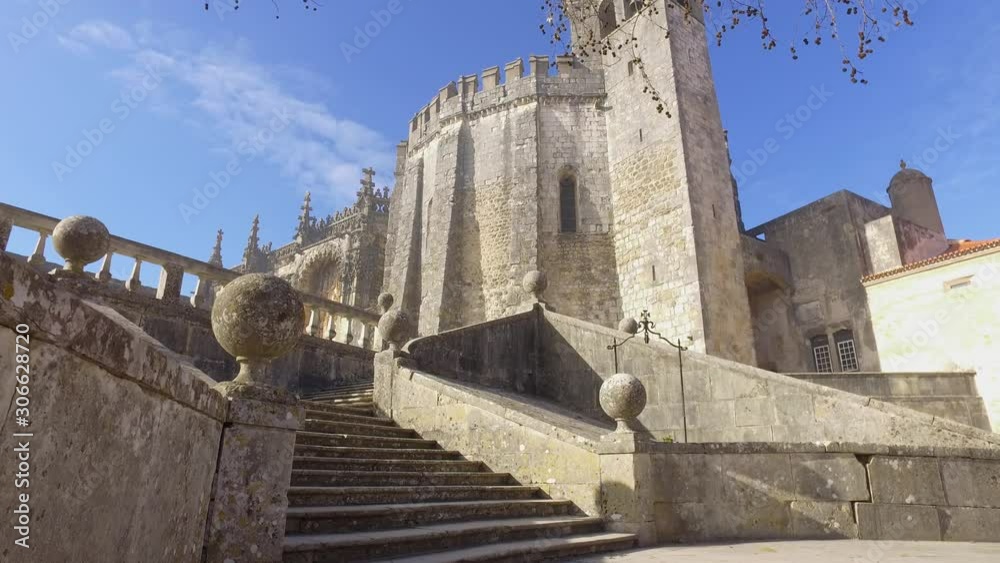 templar knights castle and convent of christ tomar portugal 4k templar knights castle and convent of christ tomar portugal 4k