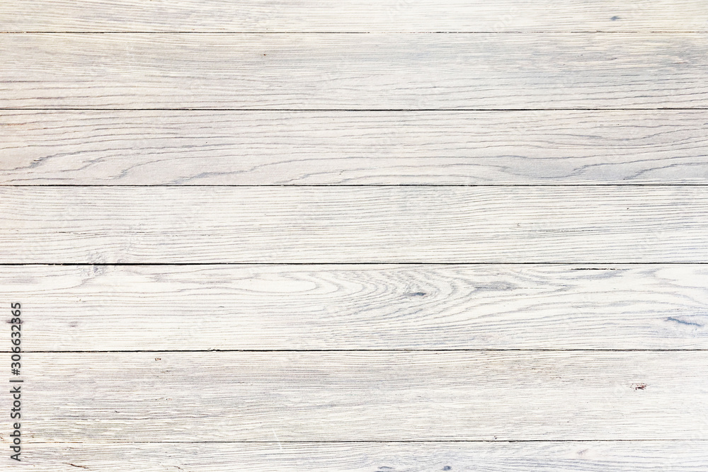 Naklejka premium old wood washed background, white wooden abstract texture