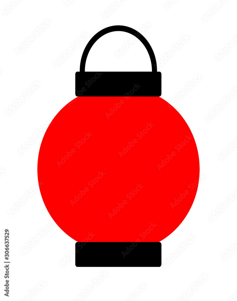 Obraz premium 赤いちょうちん