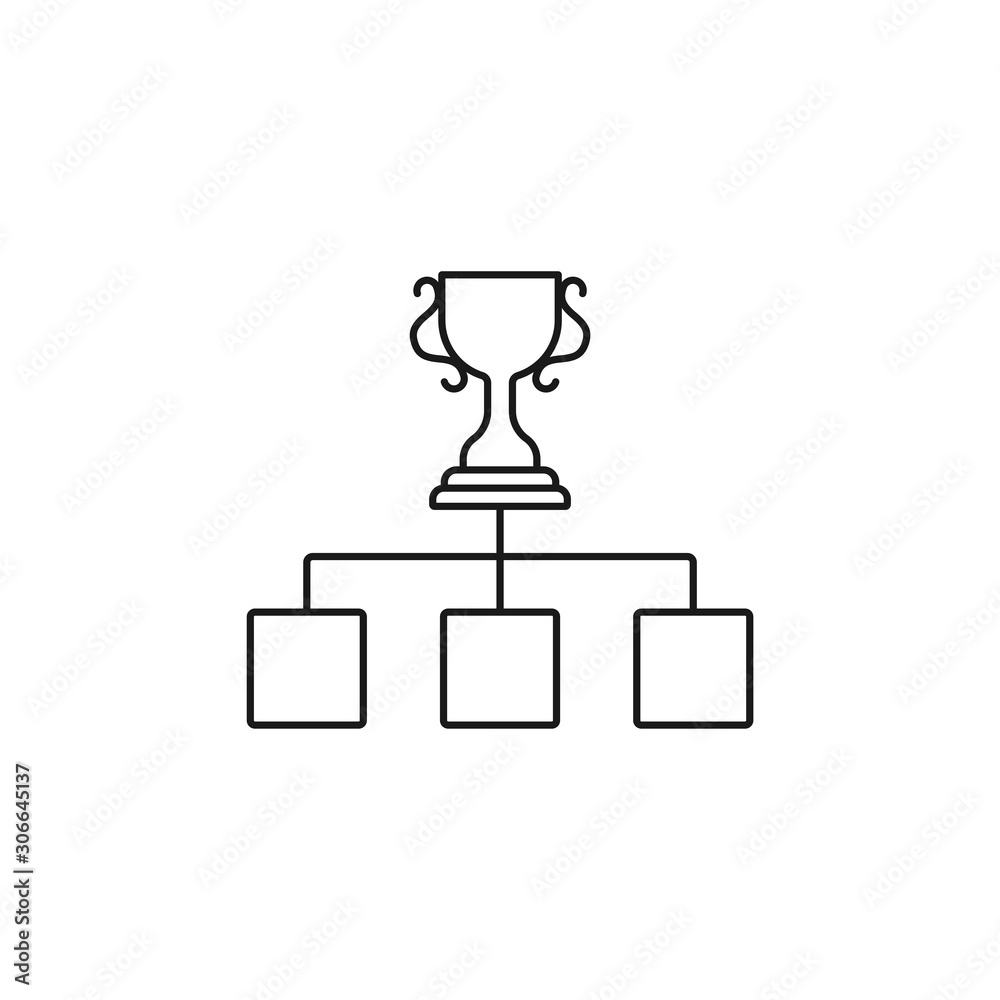 ranking factor - minimal line web icon. simple vector illustration. concept for infographic, website or app. ranking factor - minimal line web icon. simple vector illustration. concept for infographic, website or app.