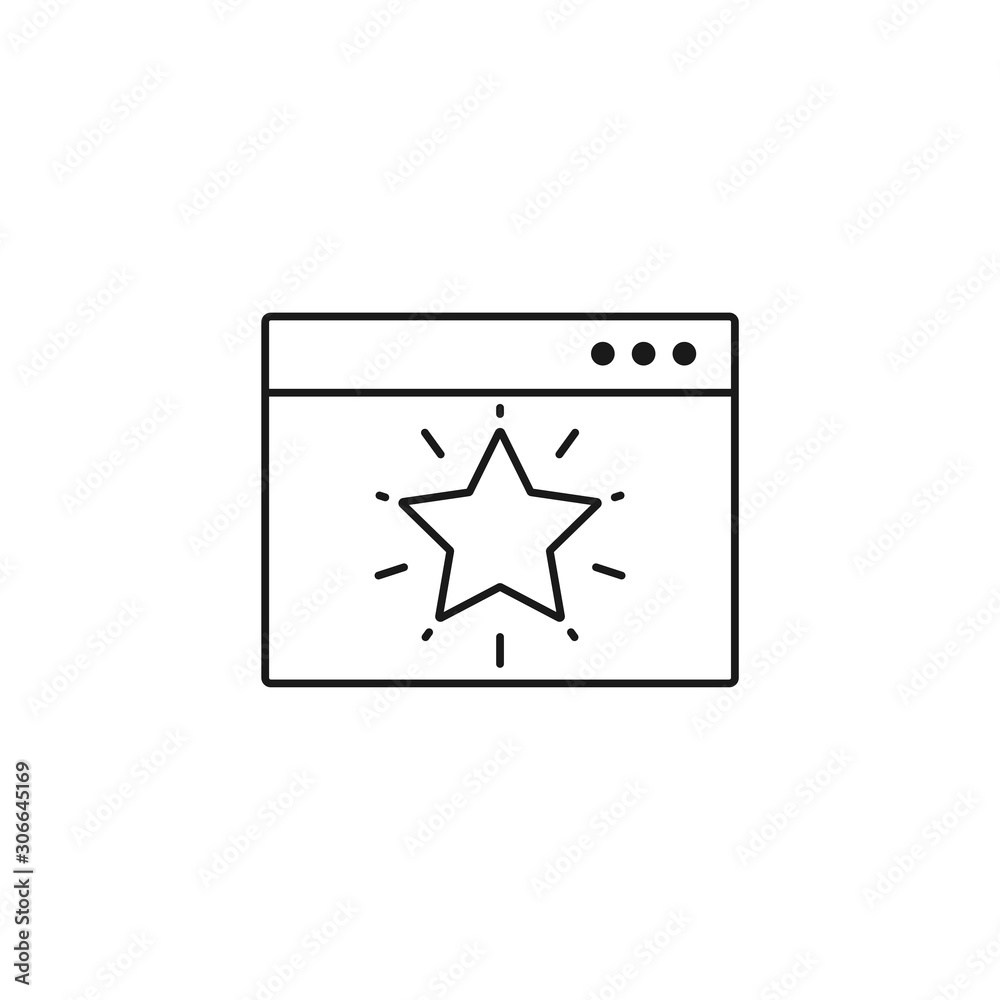 page quality - minimal line web icon. simple vector illustration. concept for infographic, website or app. page quality - minimal line web icon. simple vector illustration. concept for infographic, website or app.
