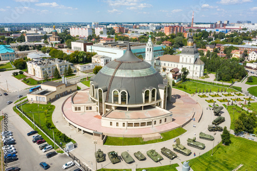 The Museum of weapons in Tula. The design of the building in the form of a helmet