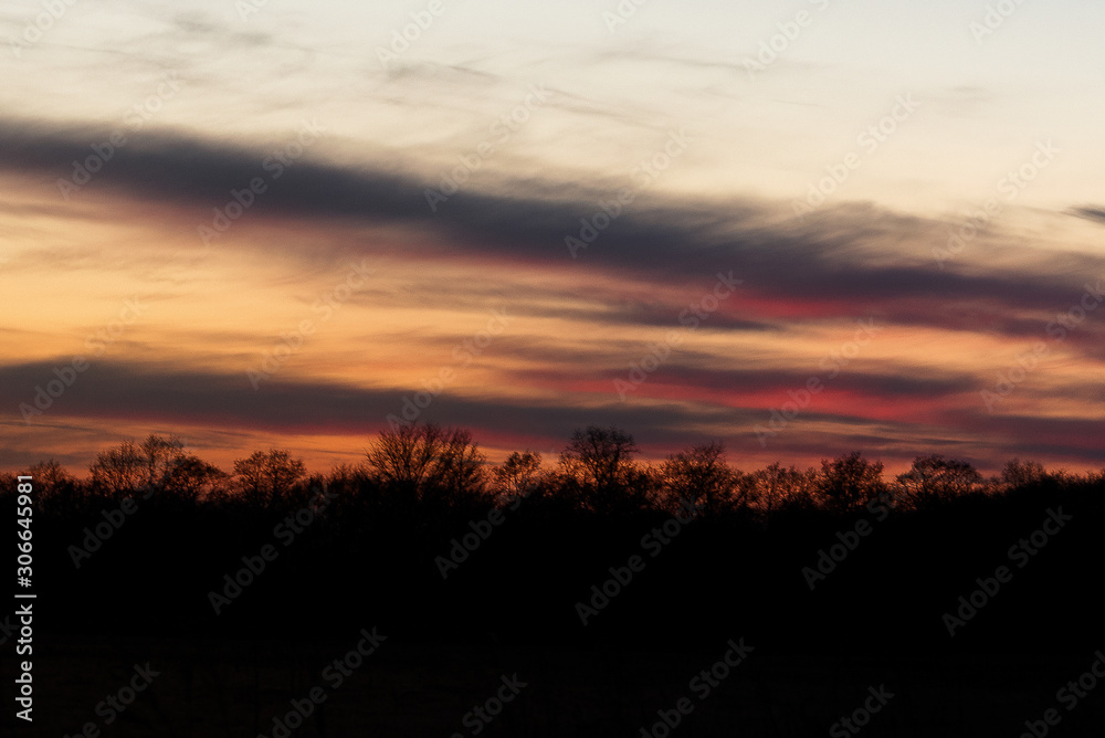 Sunrises and sunsets of Russia