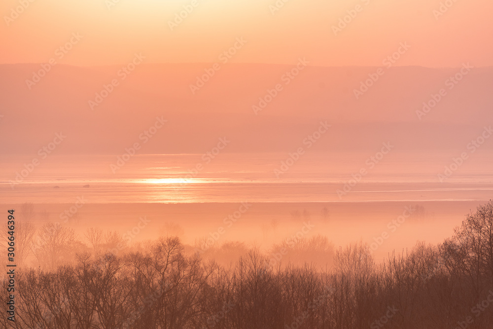 Sunrises and sunsets of Russia