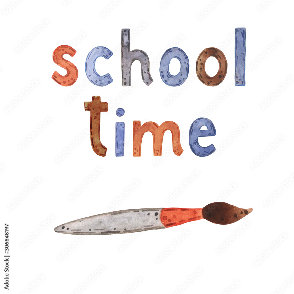 Subjects of study. Schoolboy lessons. School time, study. Subjects of study. Schoolboy lessons. School time, study.