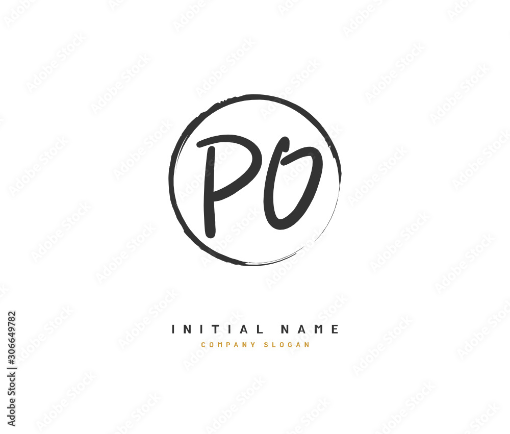 P O PO Beauty vector initial logo, handwriting logo of initial signature, wedding, fashion, jewerly, boutique, floral and botanical with creative template for any company or business. P O PO Beauty vector initial logo, handwriting logo of initial signature, wedding, fashion, jewerly, boutique, floral and botanical with creative template for any company or business.