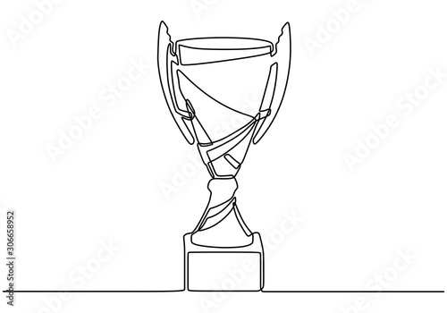 Continuous one line drawing...