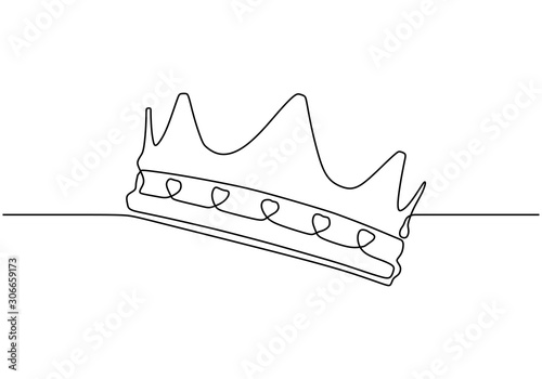 Continuous one line drawing...